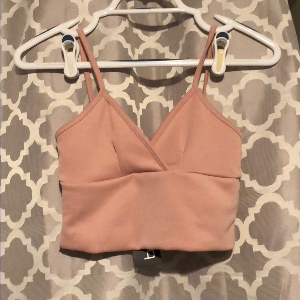 Pink Boohoo Crop Top *with tag*